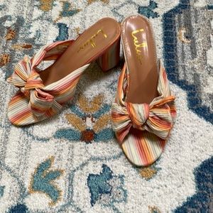 Lulus chunk heel sandals